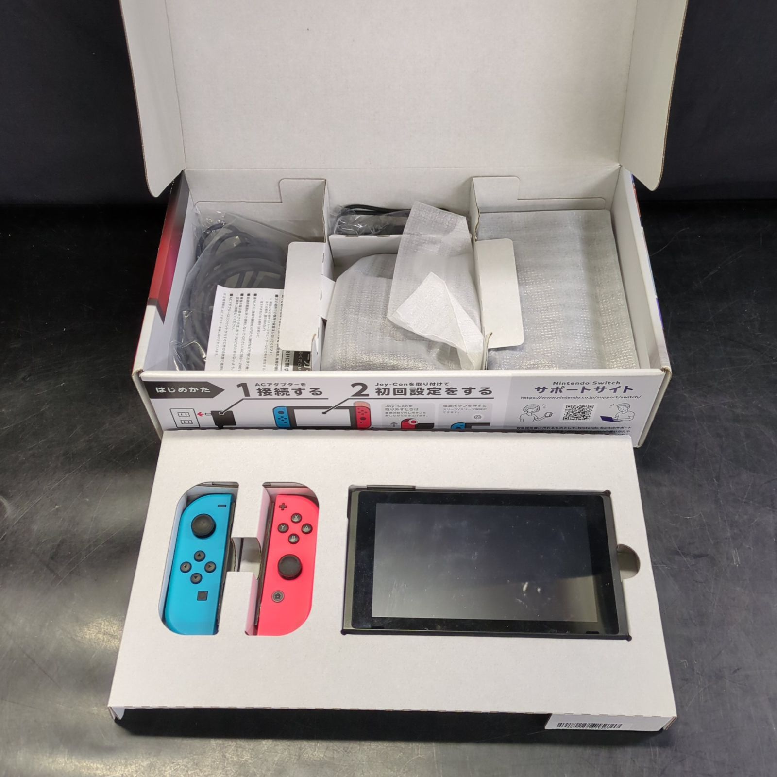 D45329】ジャンク Nintendo Switch ニンテンドースイッチ HAC-001