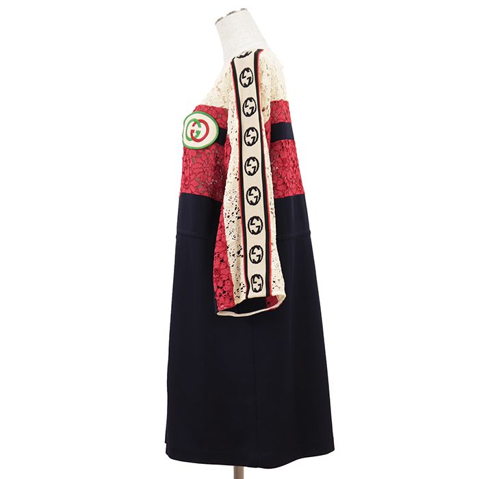 極美品】GUCCI グッチ ワンピース サイズ L レディース フローラル