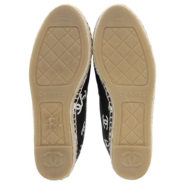 シャネル　エスパドリーユ　36 美品】CHANEL シャネル エスパドリーユ サイズ 36C レディース 2022SS