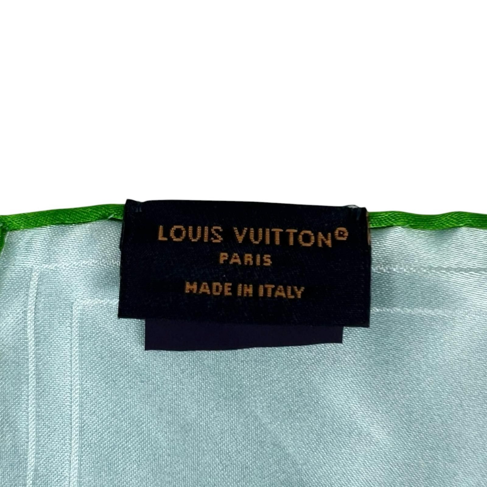 極美品△LOUIS VUITTON ルイヴィトン 2025年製 M96939 カレ55 バンダナ