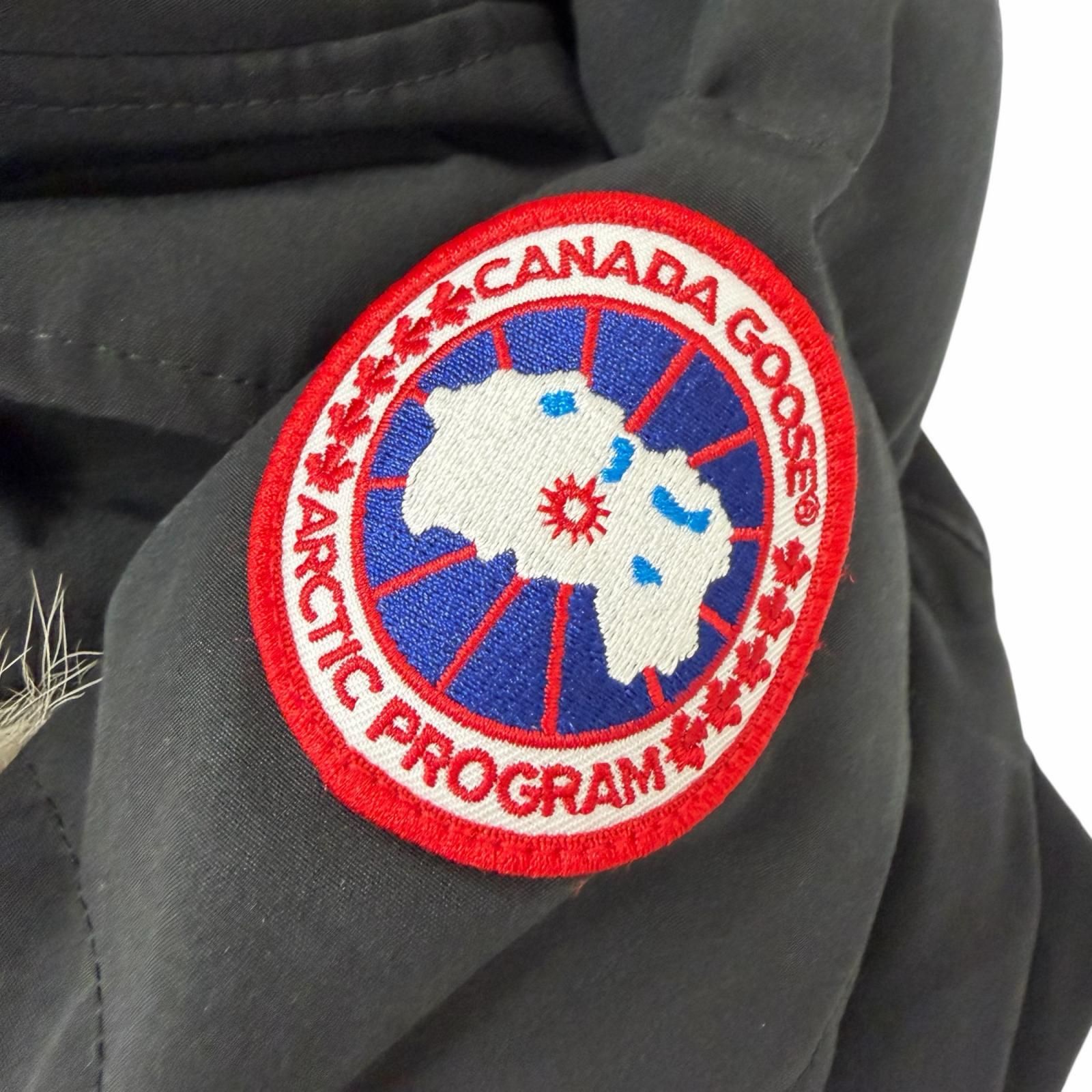 美品□CANADA GOOSE カナダグース 3805MA CARSON PARKA ファー 