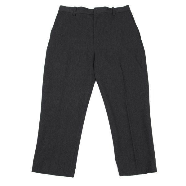 ヤエカYAECA ポリレーヨンストレッチパンツ グレーL