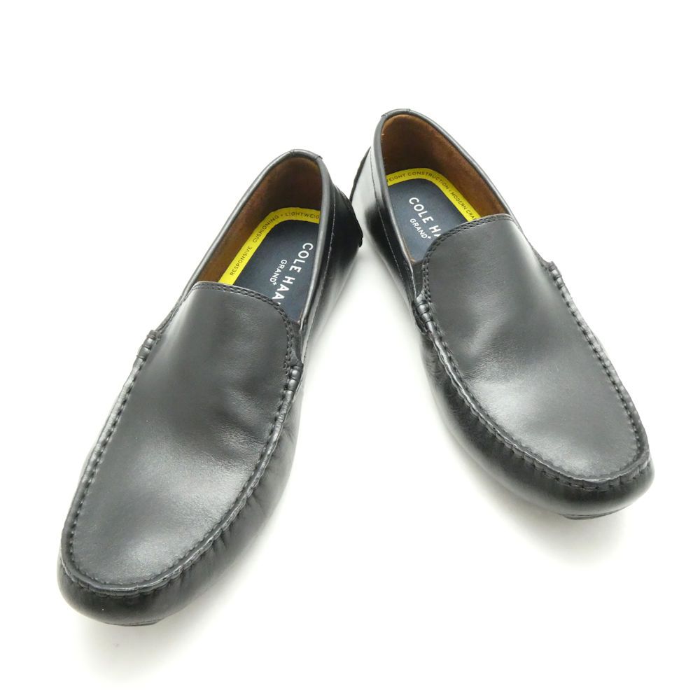 美品 COLE HAAN コールハーン C39625 グランドプラス ベネチアン ドライバー ドライビングシューズ 8.5M 26cm ローファー メンズ AM8994