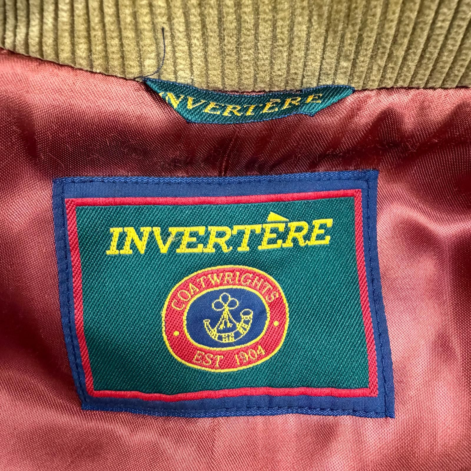 良品▽INVERTERE インバーティア ヴィンテージ 旧タグ 90s レザー使い 