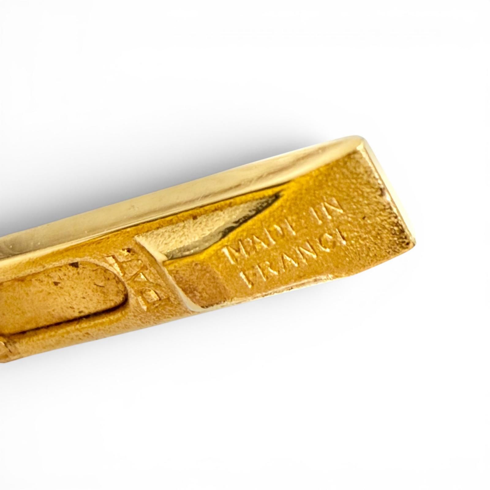 美品△Cartier カルティエ トリニティ ストライプ柄 ツイスト式