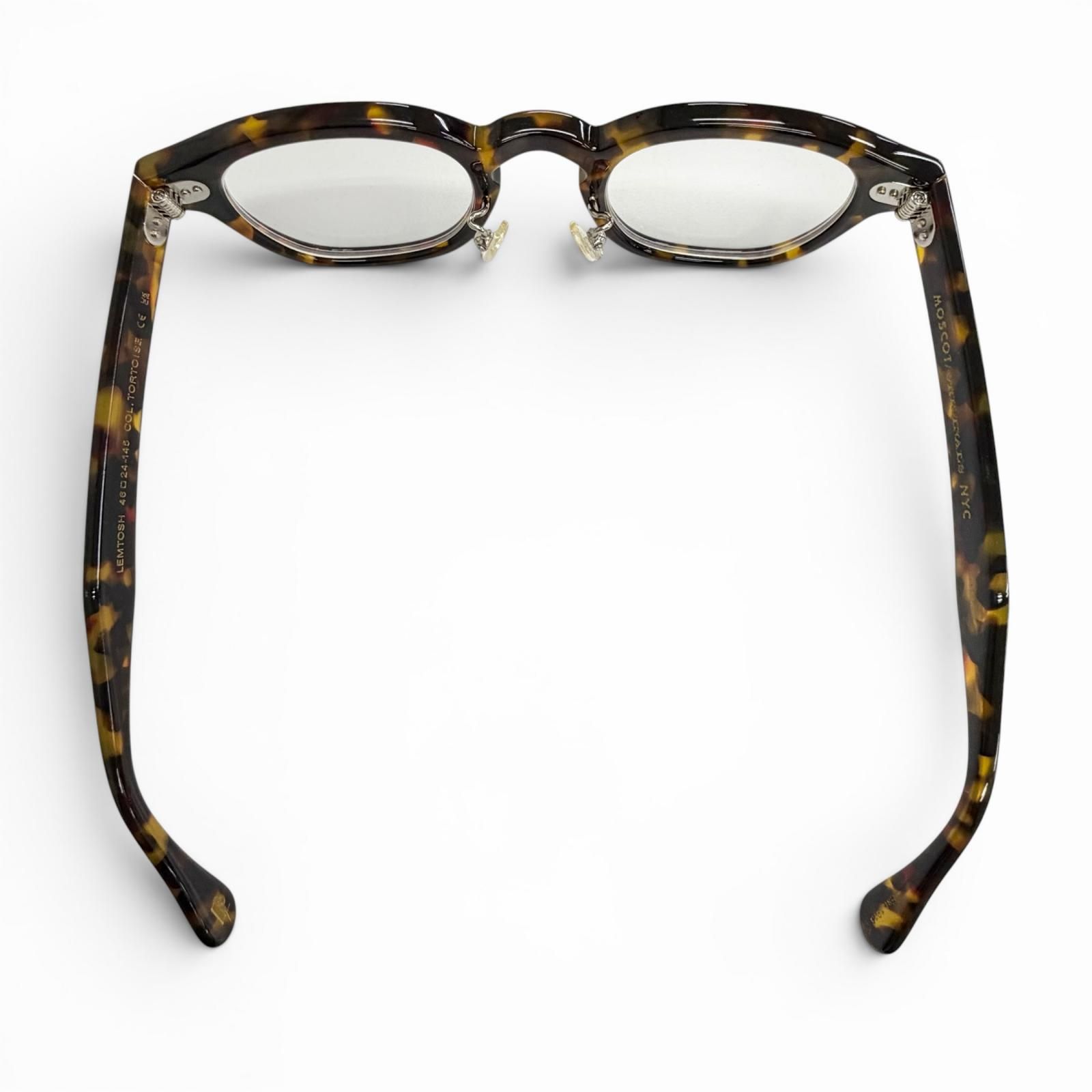 極美品△MOSCOT モスコット LEMTOSH レムトッシュ ウェリントン 