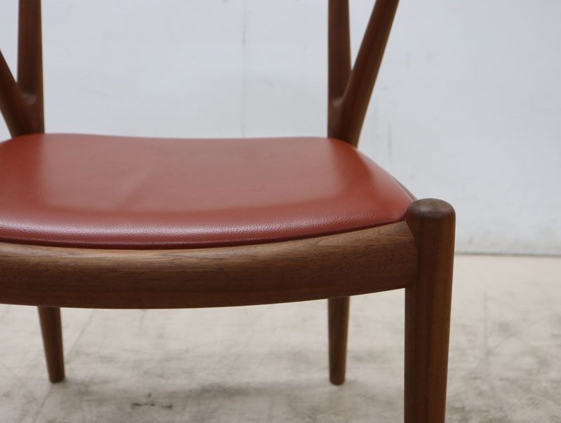 家具蔵 KAGURA 無垢材 V CHAIR Vチェア アームチェア/ダイニング