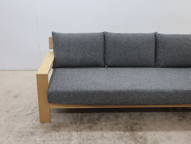 キツツキ 飛騨産業 nae ナエ 3Pソファ/3人掛けソファ 3シーター