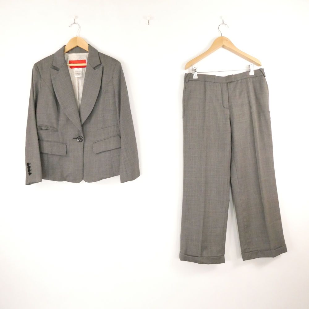 CHRISTIAN LACROIX クリスチャンラクロワ セットアップ 40 Lサイズ相当 ウール他 セット ジャケット パンツ レディース AD2076A81