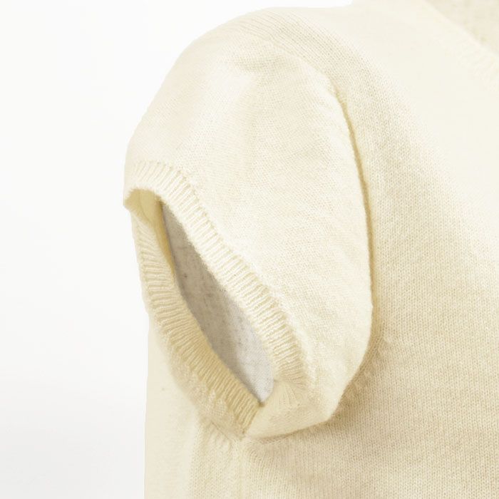 美品】HERMES エルメス ニット カシミヤ100% フレンチスリーブ サイズ