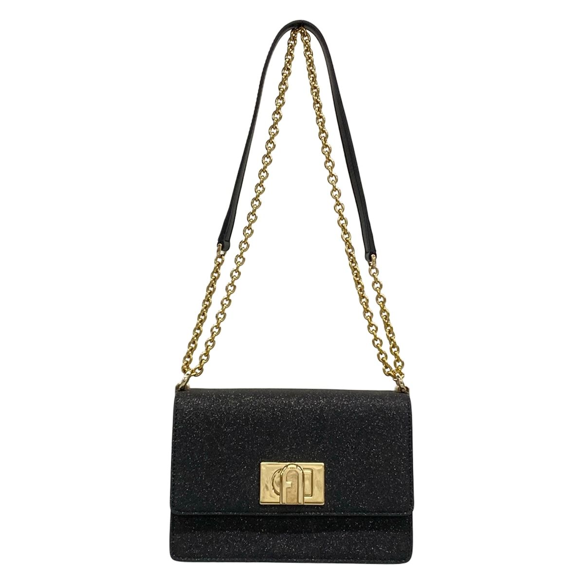 FURLA(フルラ) ショルダーバッグ 1927 黒 ラメ