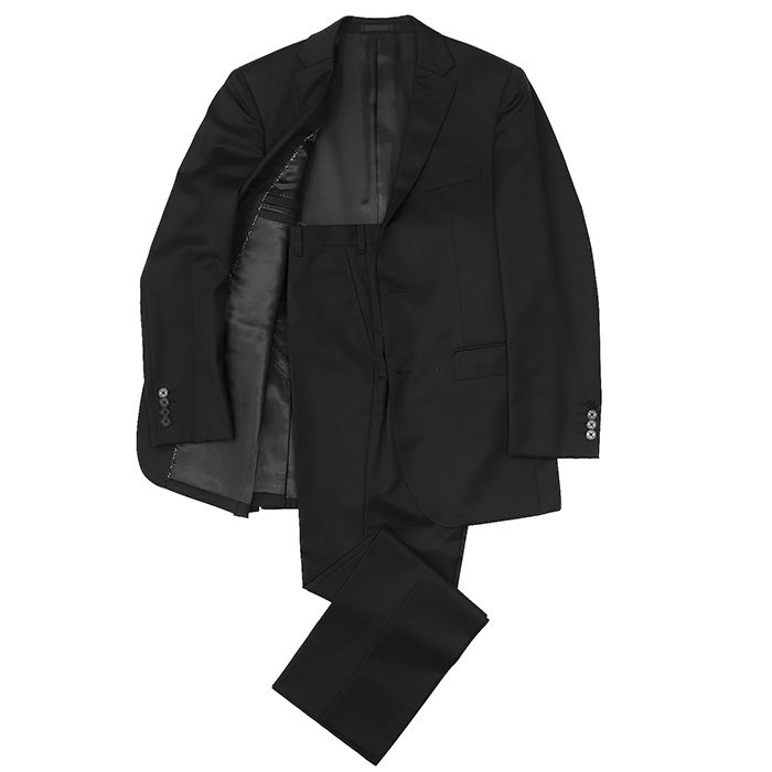 SALE【美品】BURBERRY BLACK LABEL バーバリーブラックレーベル セットアップ サイズ 38 メンズ ジャケット 2B スラックス ブラック 黒 日本製 SALE【美品】BURBERRY BLACK LABEL バーバリーブラックレーベル