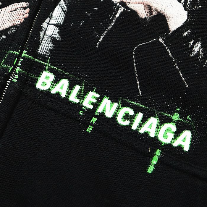 美品】BALENCIAGA バレンシアガ オーバーサイズシルエット パーカー