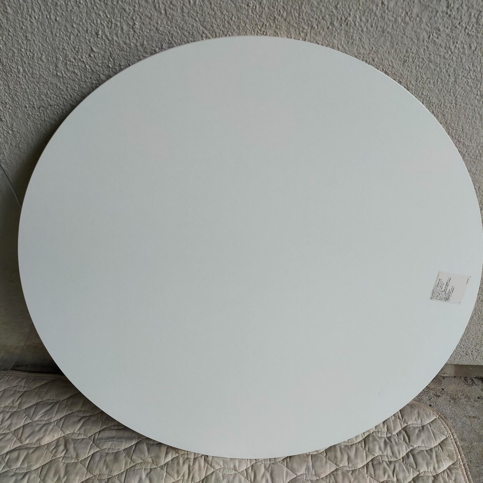 IKEA 円形ガラステーブル IKEA ガラステーブル 丸テーブル ホワイト 75cm 強化ガラス センター