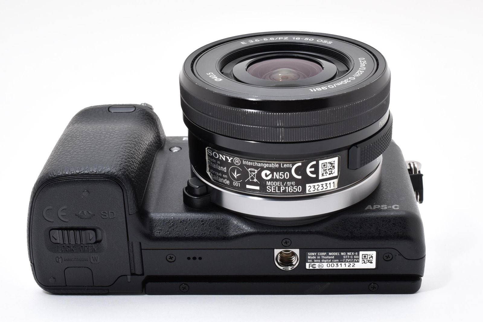 ソニー SONY α NEX-6 + E PZ 16-50mm F3.5-5.6 レンズセット 【動作