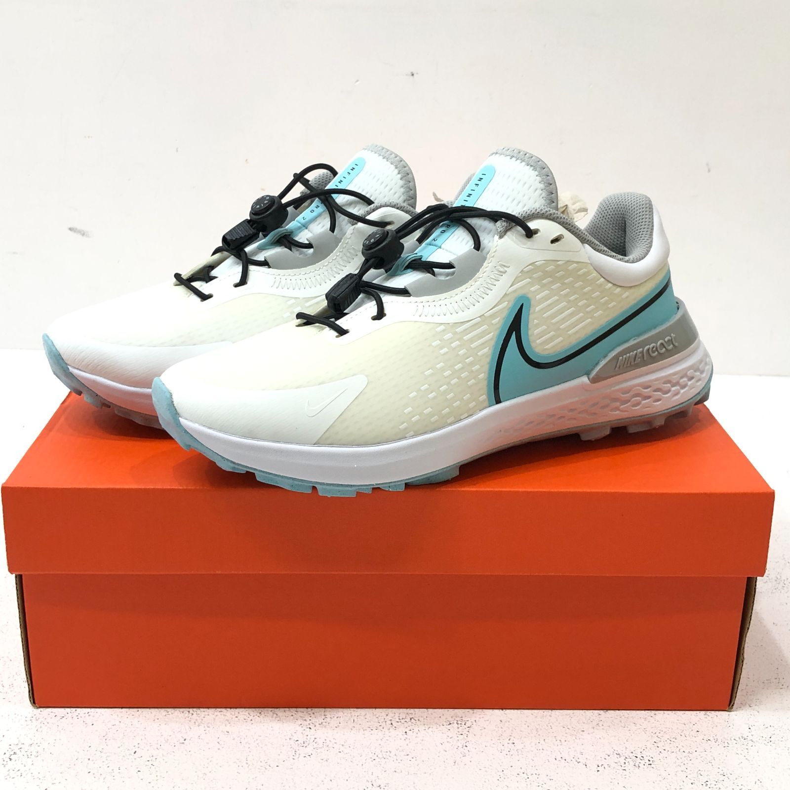 【小牧店】NIKE インフィニティ プロ 2 INFINITY PRO 2 DM8449-114 26.5cm ゴルフシューズ 【Y427-0386】