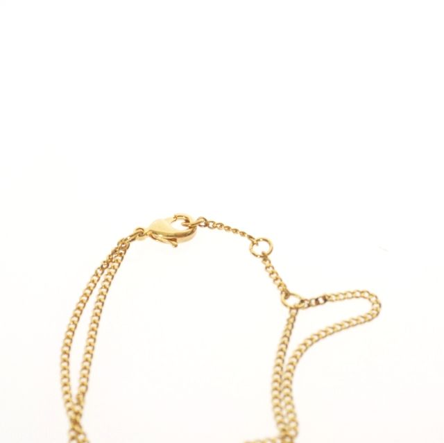 ディースクエアード DSQUARED2 Jesus Bracelets 2連クロスチェーン ブレスレット アクセサリー S ゴールド 金 S82AR0002 国内正規