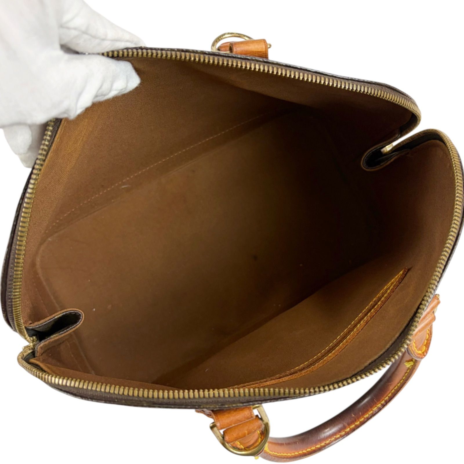 ルイヴィトン LOUIS VUITTON ハンドバッグ アルマ PM ドーム型 
