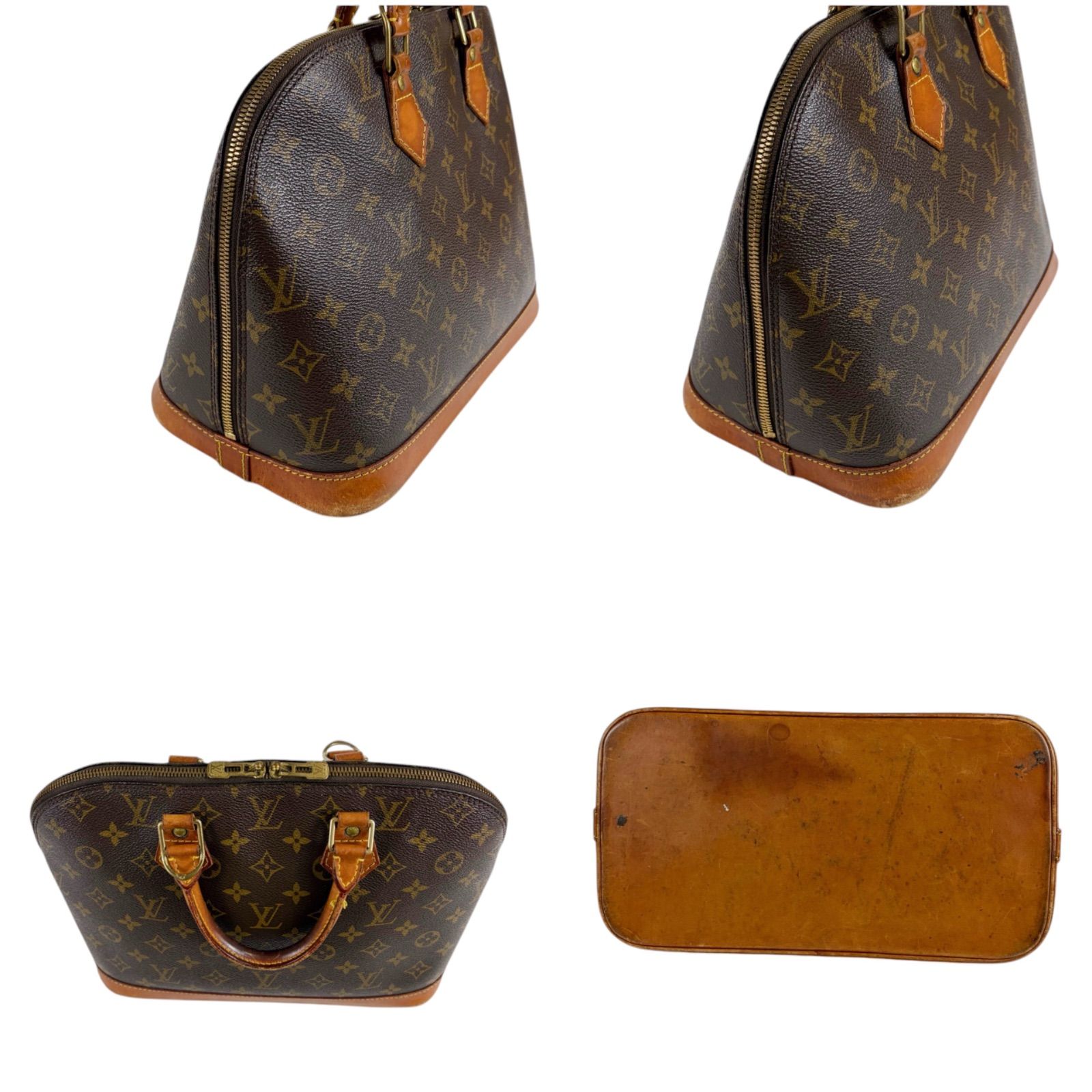 ルイヴィトン LOUIS VUITTON ハンドバッグ アルマ PM ドーム型 