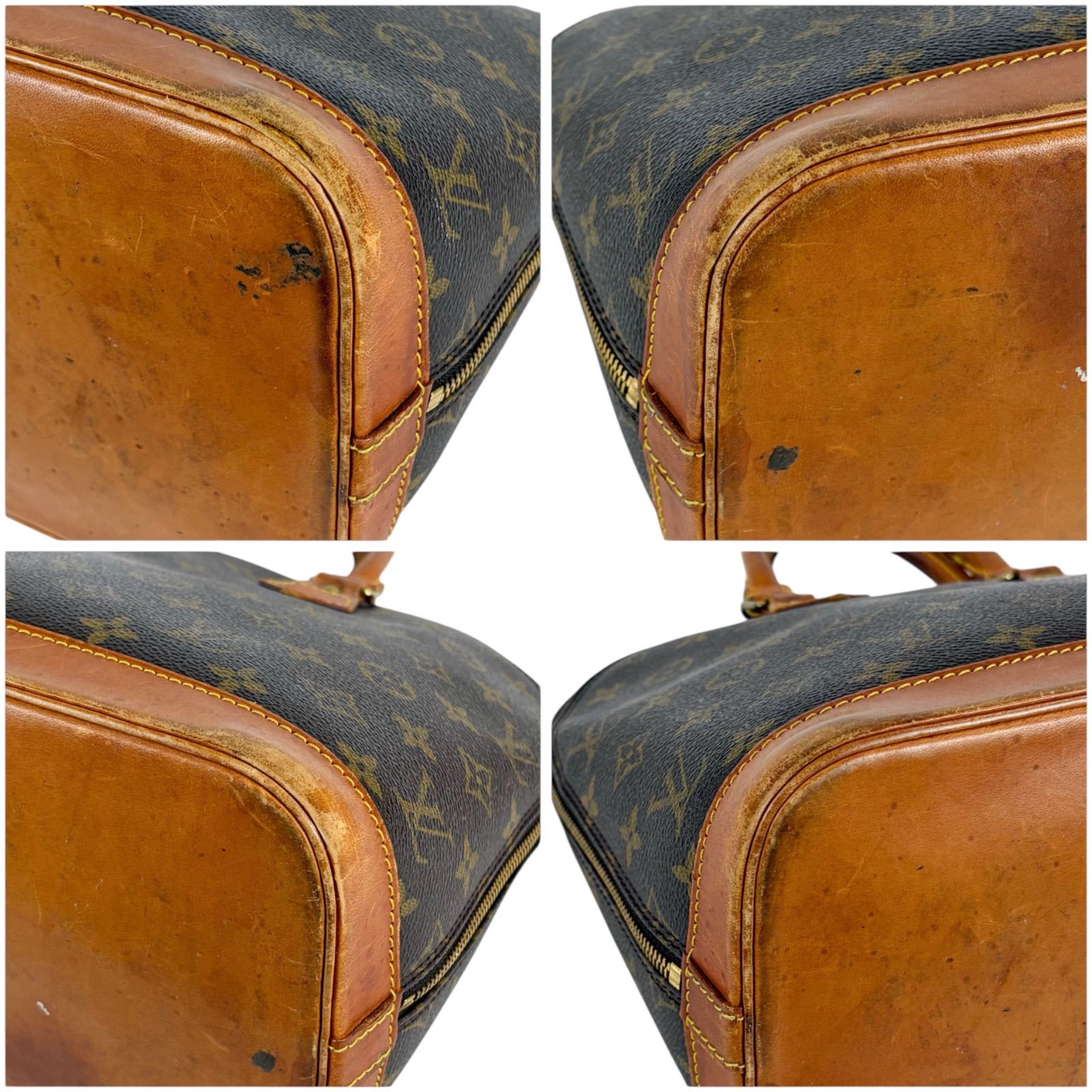 ルイヴィトン LOUIS VUITTON ハンドバッグ アルマ PM ドーム型 