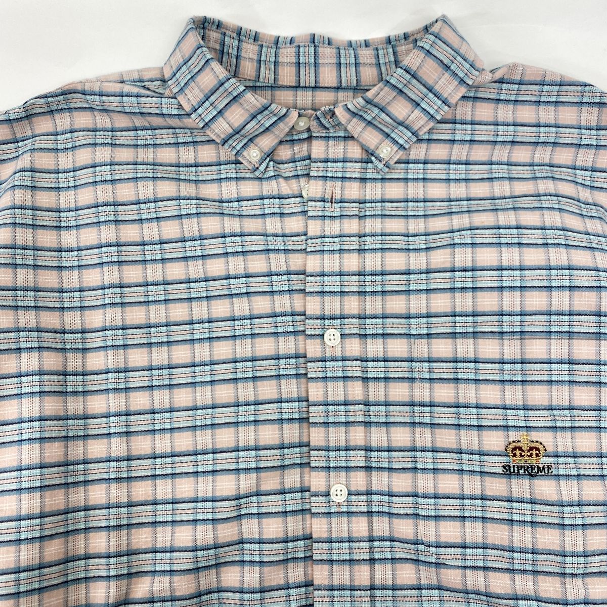 Supreme シュプリーム Loose Fit Flannel Oxford Shirt ルーズフィット 