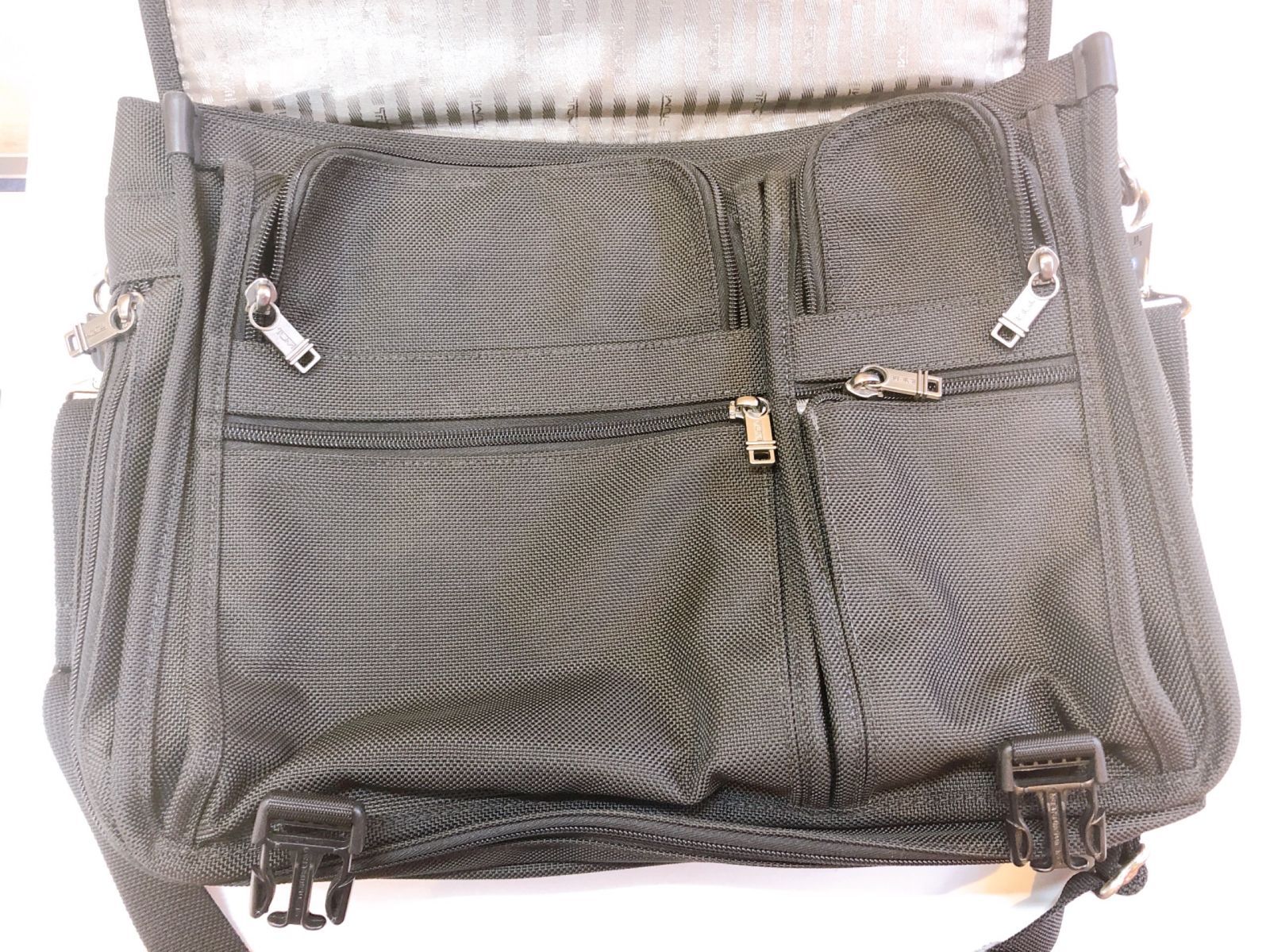 4613】Tumi 2WAYビジネスバッグ 26071D4 フラップブリーフケース バリ