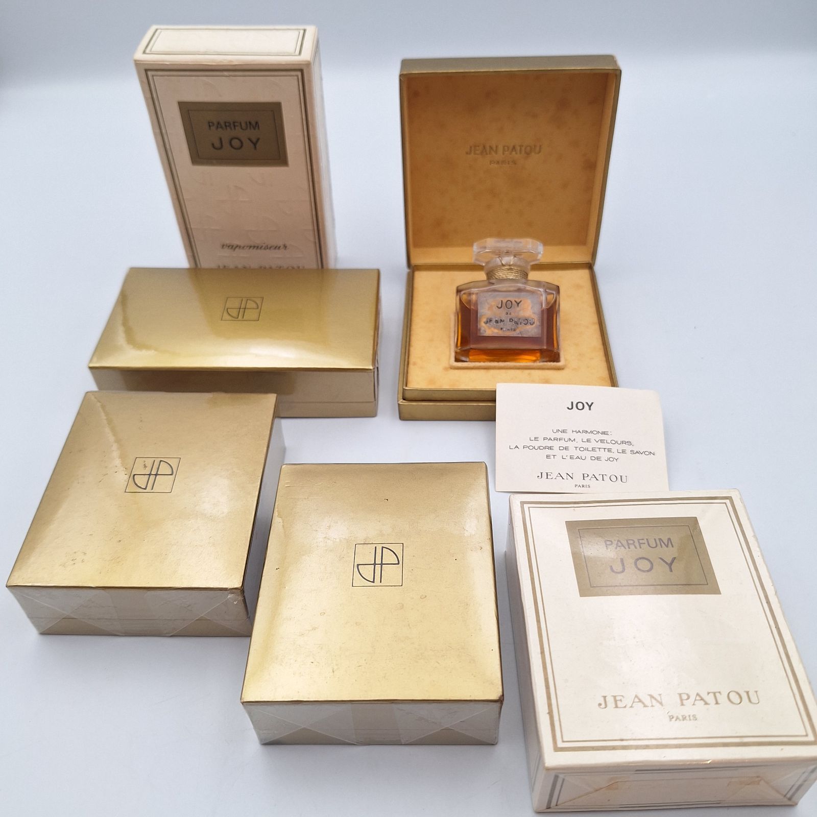 JEAN PATOU PARFUM JOY ジャンパトゥ パルファムジョイ まとめ売り 5点セット 未開封 7.5ml 香水 フレグランス 【12537 12538】