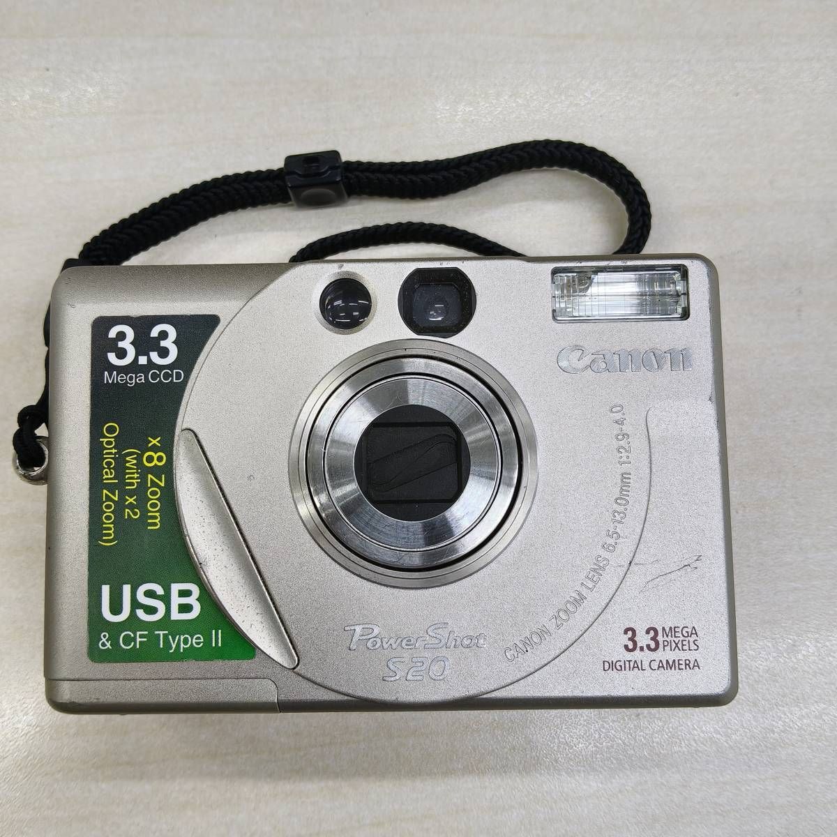 動作未確認】Canon PowerShot S20 オールドコンデジ ジャンク - メルカリ