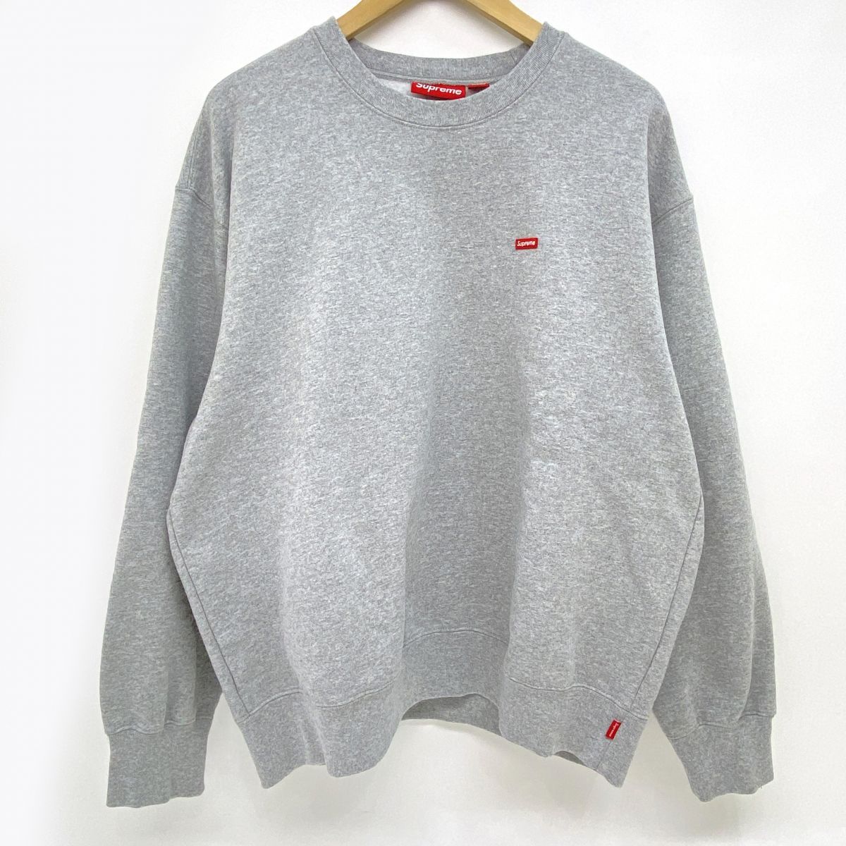Supreme シュプリーム small box logo crewneck スウェット トレーナー Lサイズ ※中古