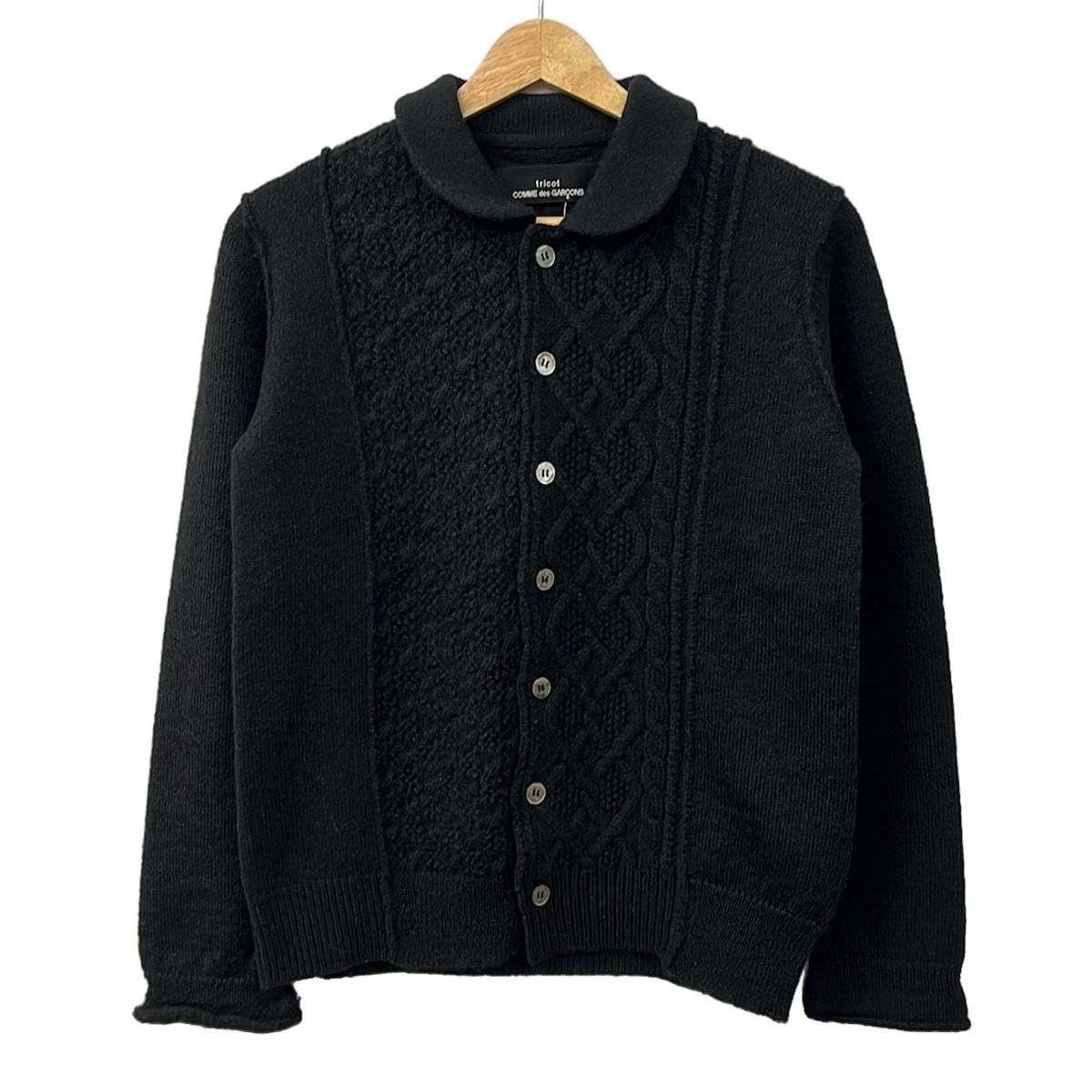 tricot COMMEdesGARCONS(トリココムデギャルソン) カーディガン レディース - 黒 長袖