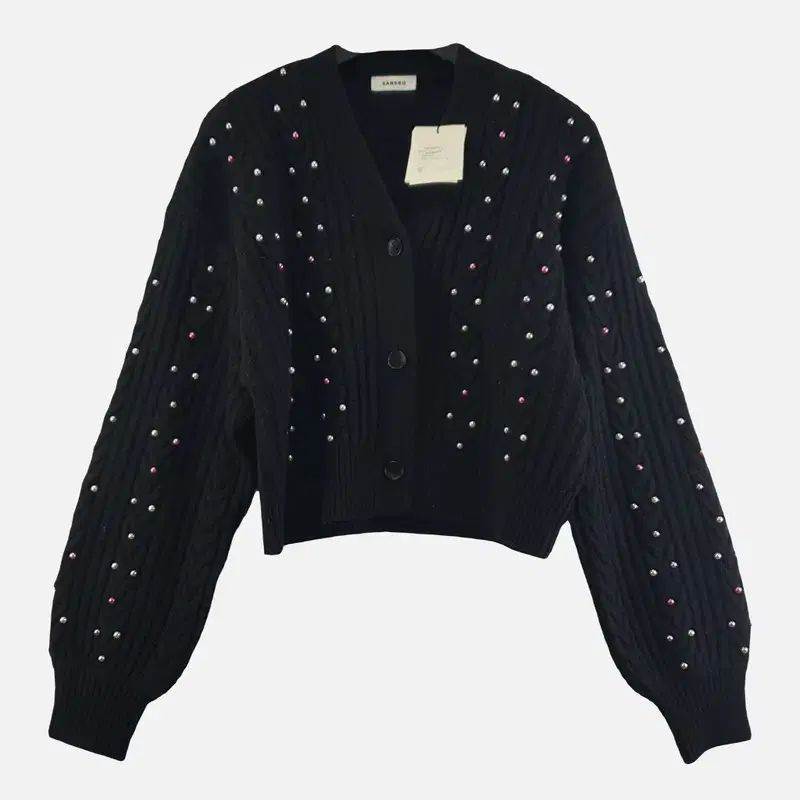SANDRO サンドロ ネイビー レディース カーディガン サイズ3 新品 N3644