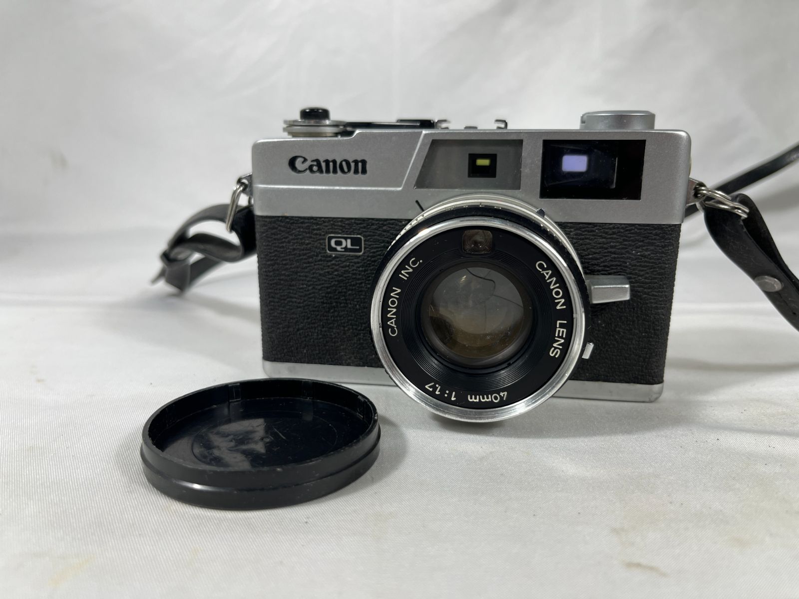 ジャンク品 Canon キャノン CANONET QL17 197201 カメラケース付き