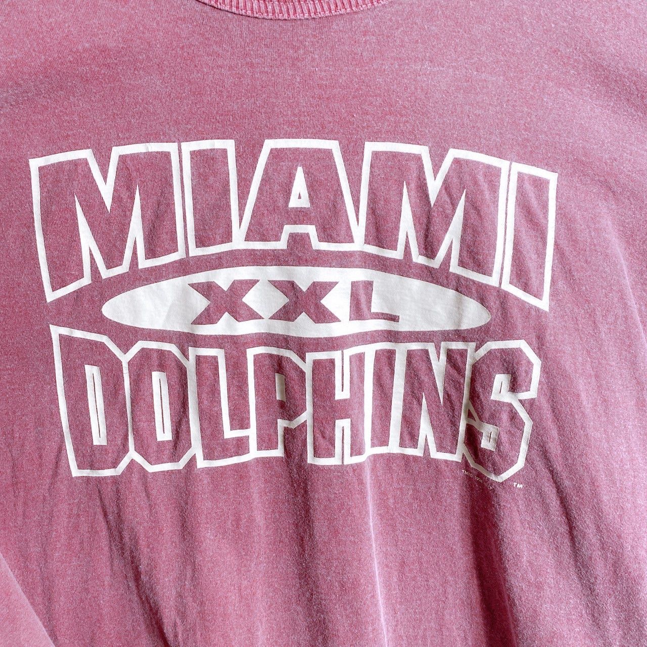 NFL/フェード】Champion チャンピオン MIAMI DOLPHINS マイアミ