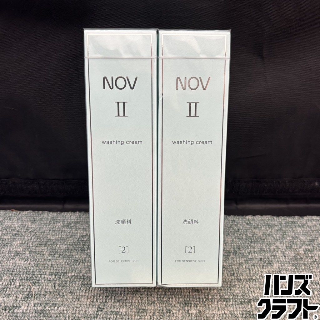 ◎ 【未開封／2本セット】 ノブ II ウォッシングクリーム 洗顔料 110g 