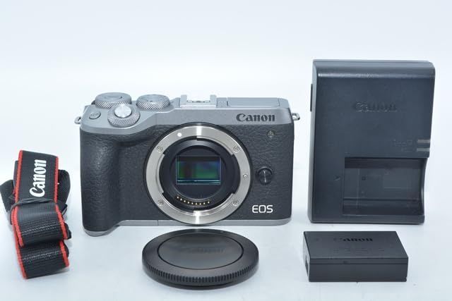 1133★良品・ショット数7000回以下★Canon ミラーレス一眼カメラ EOS M6 Mark II ボディ