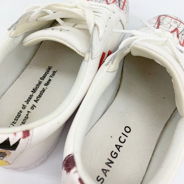SANGACIO サンガッチョ BASQUIATコラボ スニーカー シューズ バスキア
