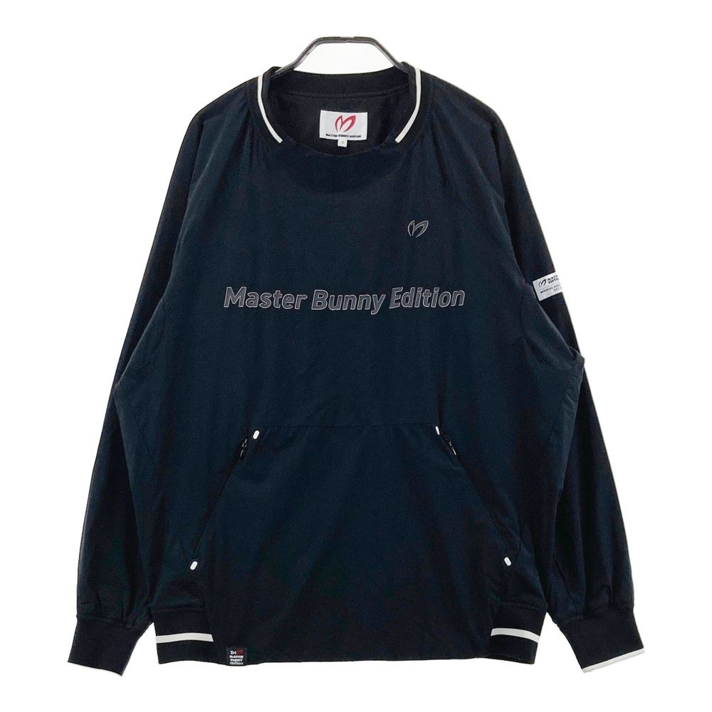 サイズ：4 MASTER BUNNY EDITION マスターバニーエディション 長袖ブルゾン ブラック系 [240101712570] ゴルフウェア メンズ ストスト
