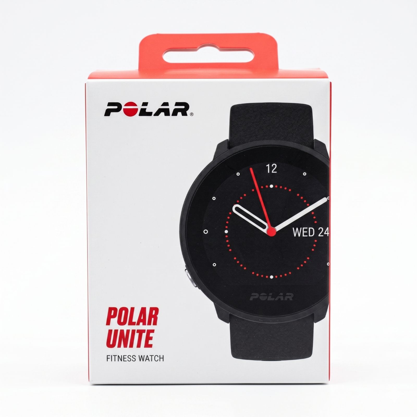 中古・動作品　POLAR (ポラール) ユナイト （ Polar Unite ） 健康管理 スマートウォッチ S-L ブラック