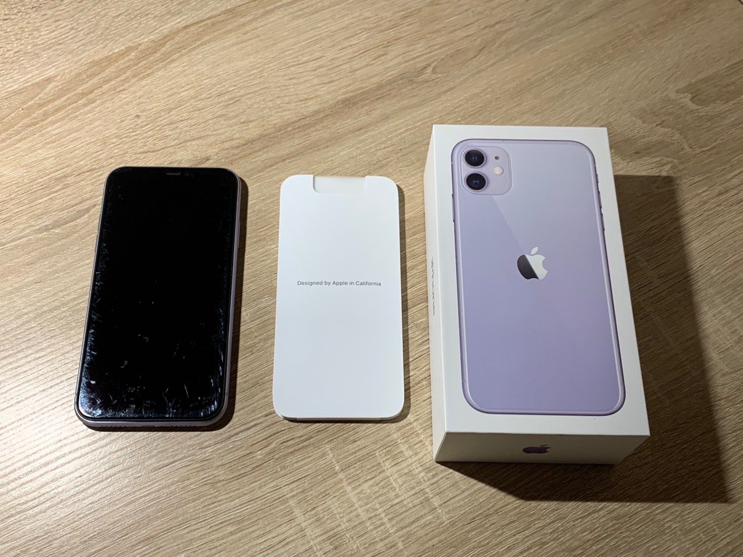 iPhone 11 128GB パープル ジャンク品 - メルカリ