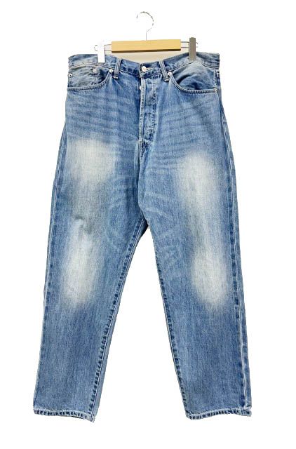 グラフペーパー Graphpaper 24AW SELVAGE DENIM FIVE POCKET TAPERED PANTS セルビッチ デニム ファイブ ポケット テーパード パンツ ジーンズ GU243-40183LB 3 インディゴ ブルー260615