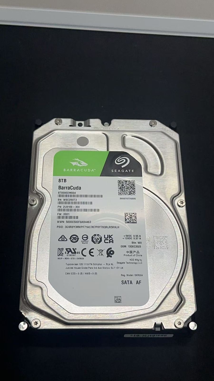 Seagate BarraCuda 8TB 3.5インチ 中古 ジャンク Seagate BarraCuda 8TB ST8000DM004 ジャンク - メルカリ