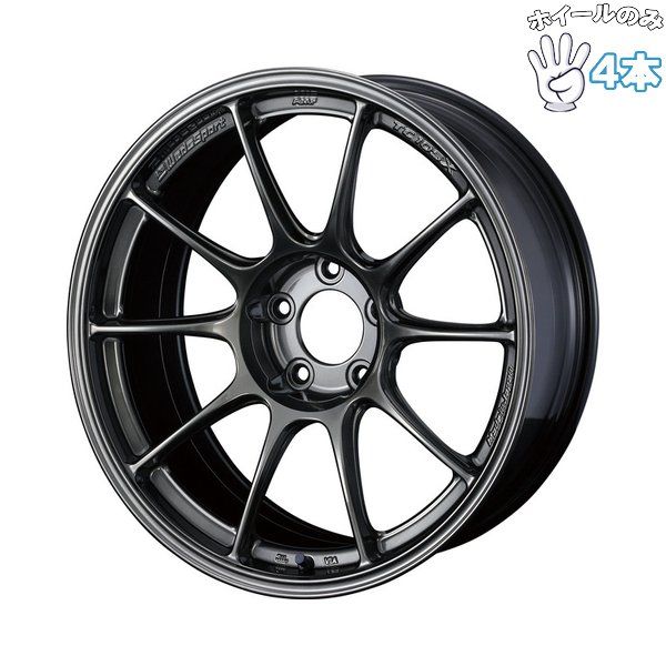 16インチ アルミホイール 5穴114.3 | ウェッズ ウェッズスポーツ TC-105X EJチタン 8J 4本