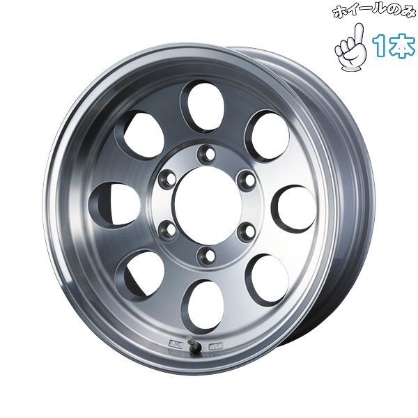 ジムニーシエラ ノマド JB JC74 16インチ アルミホイール 5穴139.7 | ウェッズ ジムライン タイプ2 ポリッシュ 6J 1本