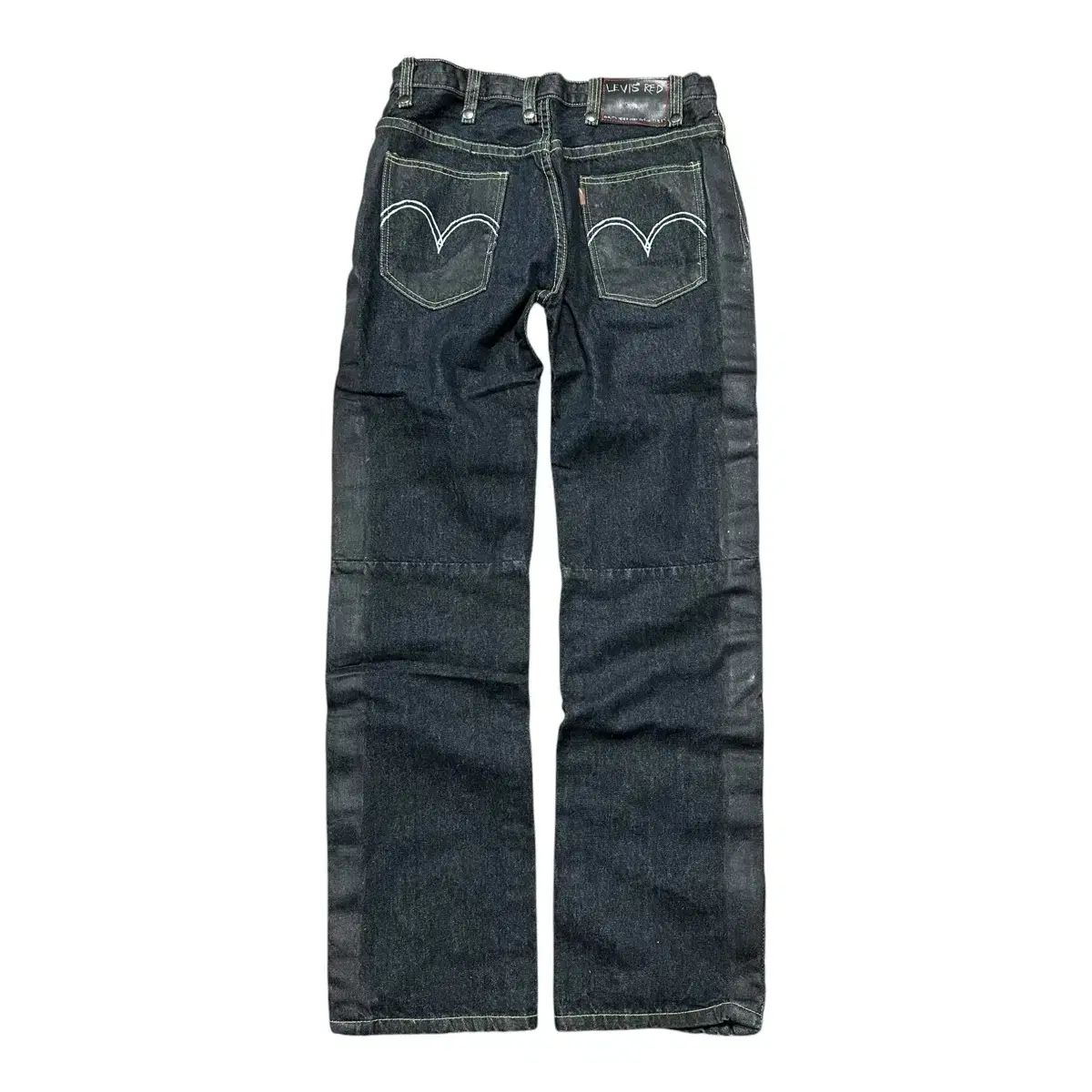 (即日配送) LEVI'S レッド ガイズ コンフォート パンク オイル コーティング デニム パンツ