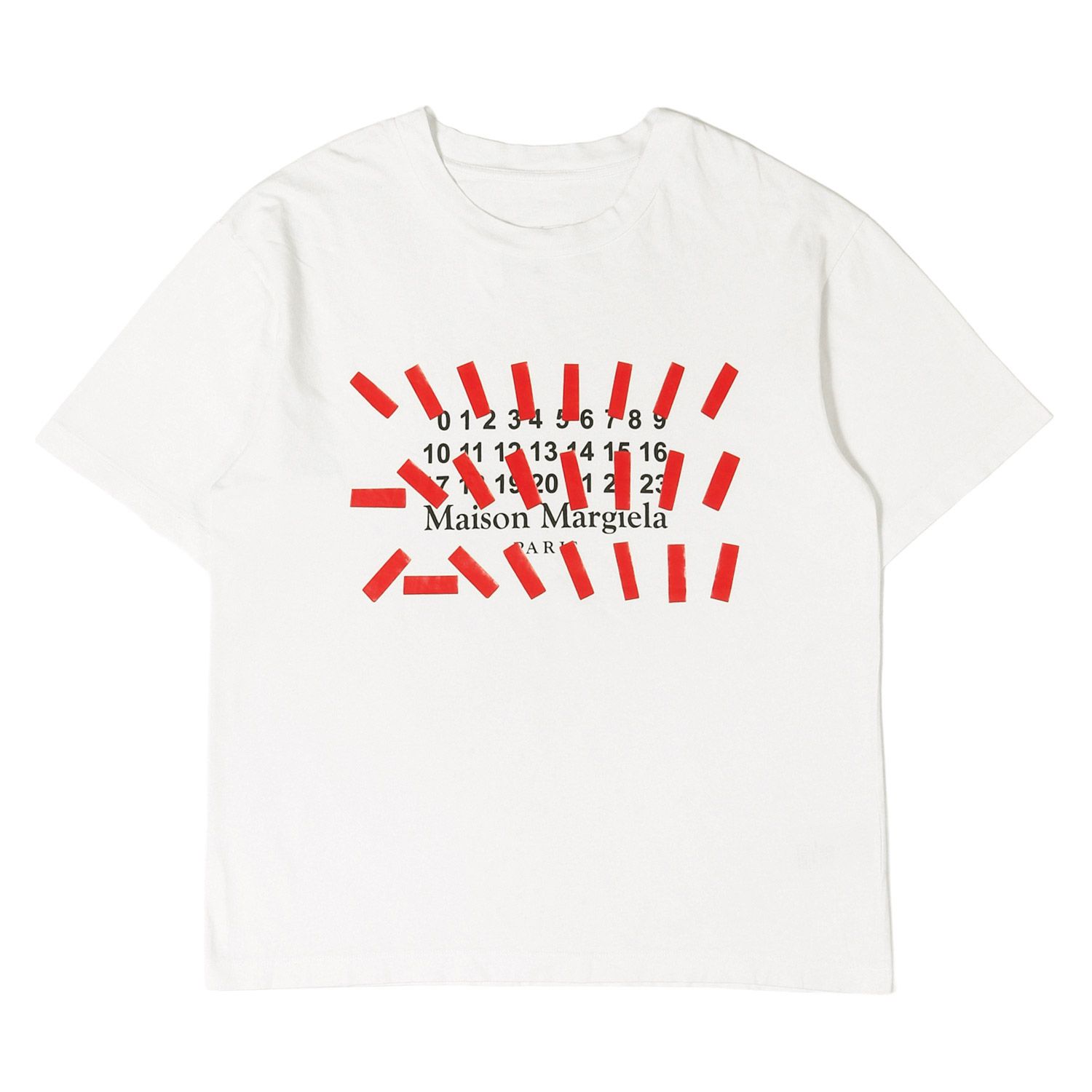 Maison Margiela メゾン マルジェラ Tシャツ ホワイト 白 サイズ:40 