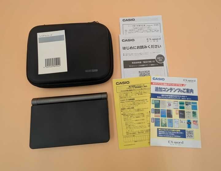 【美品】CASIO 電子辞書 EX-word XD-SX9850 ケース付