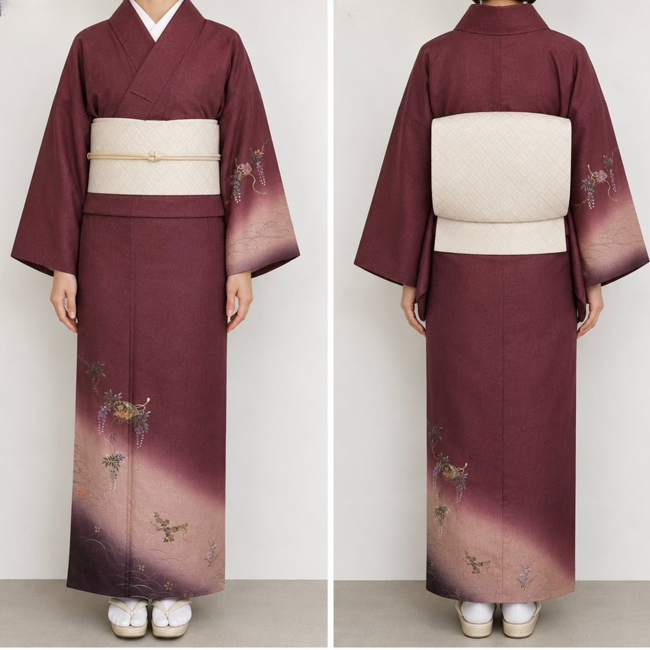 K244 付け下げ やまと謹製 身丈161cm 金彩加工 新はじくガード加工 K244 付け下げ やまと謹製 身丈161cm 金彩加工 新はじくガード加工