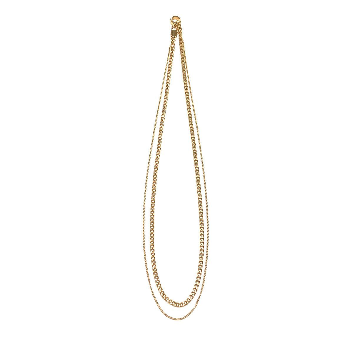 A.P.C. アーペーセー Minimal necklace チェーンネックレス