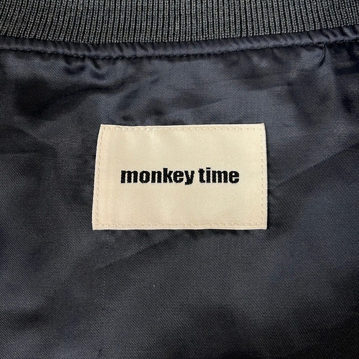 monkey time(モンキータイム) ブルゾン サイズL メンズ - ダークグレー 