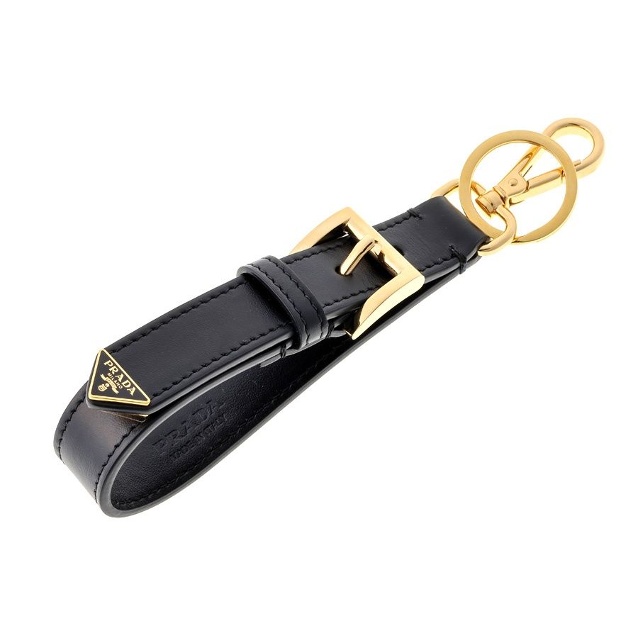 プラダ　PRADA キーリング　キーチェーン プラダ / PRADA トライアングル ロゴ キーチェーン / キーリング
